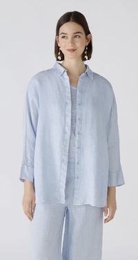 Style 88624 - Relaxed Fit Linen Shirt LIGHT BLUE