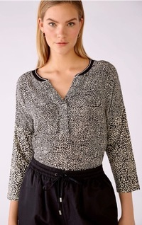 Style 76731 Print Sport Luxe blouse