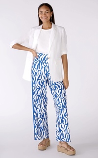 Style 78555 - Silky Print Trousers