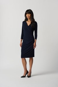 Style 233305 - Elegant side ruched jersey dress