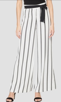 Style 192905 - Striped wide leg trousers