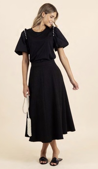 Style 1010/54 Luna Skirt BLACK