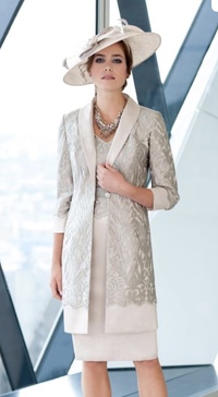 Style ISA956 - Dress & Coat Mocha/Slate